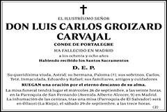 Luis Carlos Groizard Carvajal
